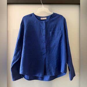 Everlane The Henley Shirt in Linen